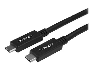 Kabelis USB StarTech USB-C - USB-C 1 m Juodas (USB31CC1M)