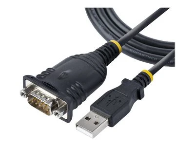 Kabelis USB StarTech USB-A - DB-9 0.91 m Juodas (1P3FP-USB-SERIAL)