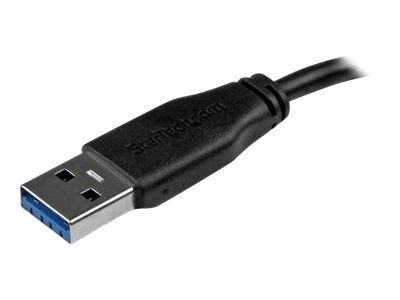 StarTech.com USB3AUB3MS USB kabelis 3 m 3.2 Gen 1 (3.1 Gen 1) USB A Micro-USB B Juoda