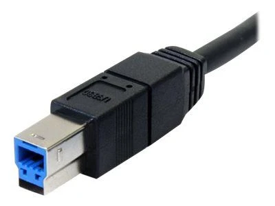 Kabelis USB StarTech USB-A - USB-B 3 m Mėlyna (USB3SAB3MBK)