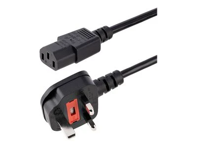 Maitinimo kabelis StarTech BS 1363 - C13 UK 3m juoda (PXT101UK3M)