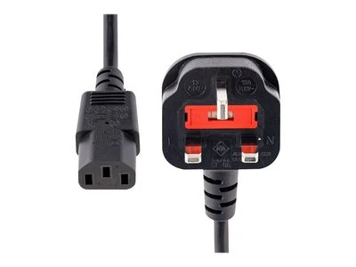 Maitinimo kabelis StarTech BS 1363 - C13 UK 3m juoda (PXT101UK3M)