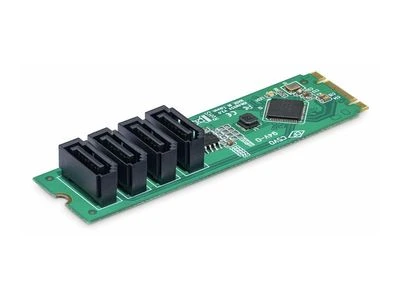 StarTech 4-PORT M.2 Į SATA ADAPTERĮ / M.2 PCIE 3.0 IKI SATA IŠPLĖTIMO C