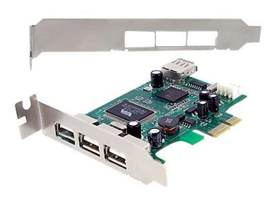 StarTech 4 PORT LP PCIE USB CARD/.