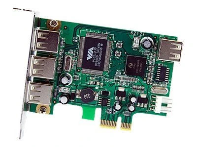 StarTech 4 PORT LP PCIE USB CARD/.