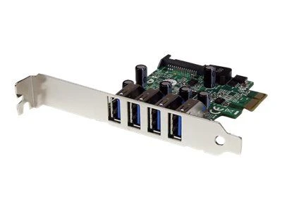 Kontroler StarTech PCIe x1 - 4x USB 3.0 (PEXUSB3S4V)
