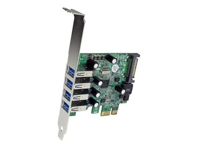 Kontroler StarTech PCIe x1 - 4x USB 3.0 (PEXUSB3S4V)