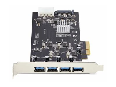 StarTech 4 PORT USB-A PCIE KORTELĖ 5GBPS/.