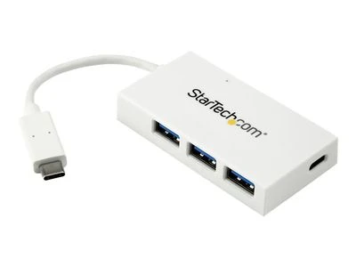 HUB USB StarTech 1x USB-C + 3x USB-A 3.0 (HB30C3A1CFBW)