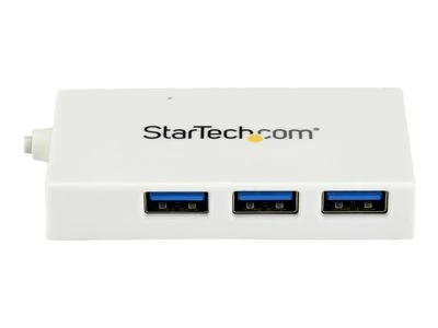 HUB USB StarTech 1x USB-C + 3x USB-A 3.0 (HB30C3A1CFBW)