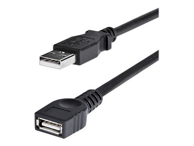 StarTech.com USBEXTAA6BK USB kabelis 1,83 m USB A Juoda