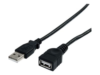 StarTech.com USBEXTAA6BK USB kabelis 1,83 m USB A Juoda