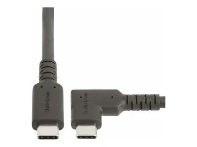 „StarTech“ STABIUS KAMPAS USB-C KABELAS / USB C IKI C KABELAS – 90 LAIPČIŲ