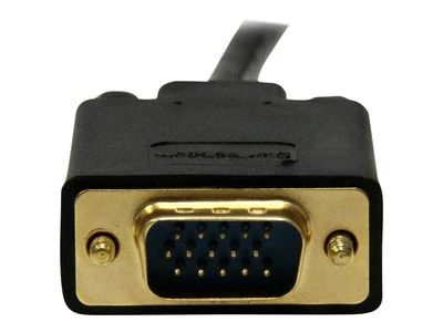 Kabelis StarTech D- Sub (VGA) 1.8m Juodas (DP2VGAMM6B)