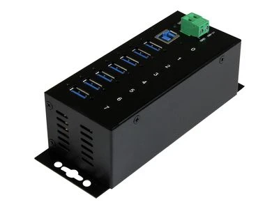 StarTech.com ST7300USBME sąsajos šakotuvas USB 3.0 (3.1 Gen 1) Type-B 5000 Mbit/ai Juoda