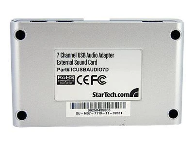 StarTech USB AUDIO ADAPTER SOUND CARD - IN