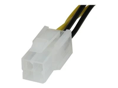 StarTech ATX/EPS 4 kontaktų – ATX/EPS 4 kontaktų, 0,2 m, Geltonas (ATXP4EXT)