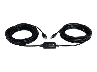 Kabelis USB StarTech USB-A - USB-B 10 m Juodas (USB2HAB30AC)