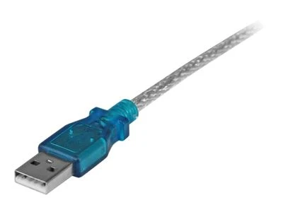 Kabelis USB StarTech USB-A – DB-9 0,4 m Permatomas (ICUSB232V2)
