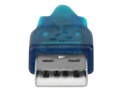 Kabelis USB StarTech USB-A – DB-9 0,4 m Permatomas (ICUSB232V2)