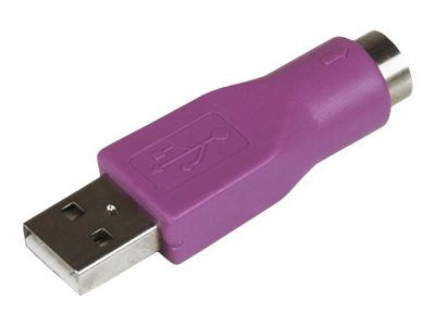 Klaviatūra Adapteris USB StarTech USB-A - PS/2 Violetinis (GC46MFKEY)