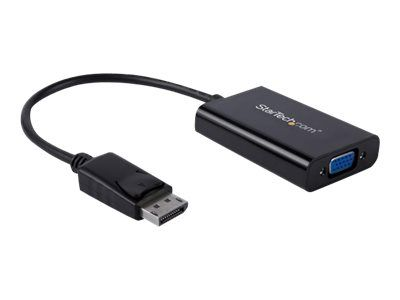 Adapteris AV StarTech DisplayPort – D-Sub (VGA) juodas (DP2VGAA)