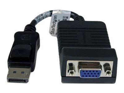 Adapteris AV StarTech DisplayPort – D-Sub (VGA) juodas (DP2VGA)