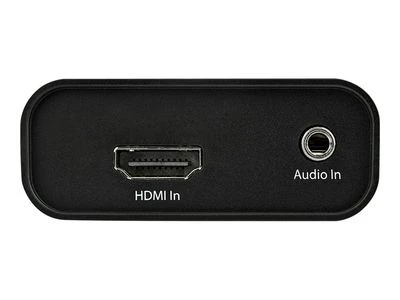 StarTech perdavimo sistema: HDMI ir Audio įvesties lizdai
