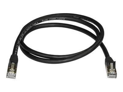 StarTech STARTECH.COM 7m CAT6a-Ethernet-Kabelis - Juodas - RJ45-Ethernet-Kabelis - Snagless - STP-Kabelis - Kupfer - 10-Gbit Netzwerkkabel