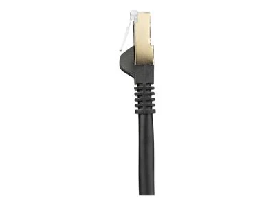 StarTech STARTECH.COM 7m CAT6a-Ethernet-Kabelis - Juodas - RJ45-Ethernet-Kabelis - Snagless - STP-Kabelis - Kupfer - 10-Gbit Netzwerkkabel