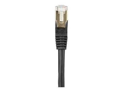 StarTech STARTECH.COM 7m CAT6a-Ethernet-Kabelis - Juodas - RJ45-Ethernet-Kabelis - Snagless - STP-Kabelis - Kupfer - 10-Gbit Netzwerkkabel