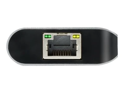 StarTech.com DKT30CSDHPD knyginių kompiuterių dokas / jungčių replikatorius Vielinis USB 3.2 Gen 1 (3.1 Gen 1) Type-C Juoda, Pilka