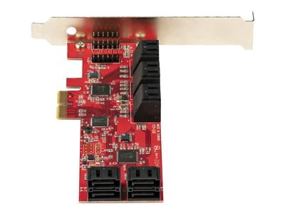 PCI kortelė Startech 10P6G-PCIE-SATA-CARD