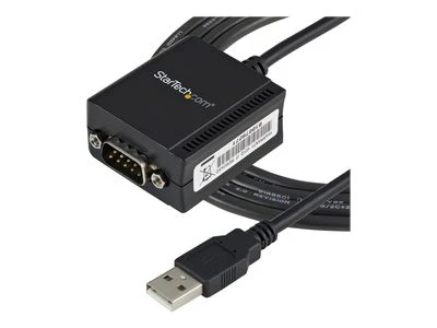 Kabelis USB StarTech USB-A - RS-232 1.8 m Juodas (ICUSB2321F)