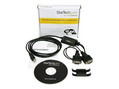 Kabelis USB StarTech USB-A - 1.8 m Juodas (ICUSB2322F)