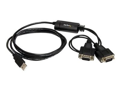 Kabelis USB StarTech USB-A - 1.8 m Juodas (ICUSB2322F)