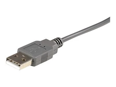 Kabelis USB StarTech USB-A - DB-9 0.9 m Pilka (ICUSB232DB25)