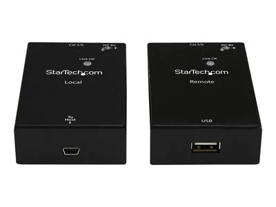 USB adapteris StarTech USB2001EXTV USB - RJ45 Juodas (USB2001EXTV)