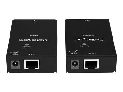 USB adapteris StarTech USB2001EXTV USB - RJ45 Juodas (USB2001EXTV)