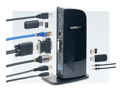 „StarTech HD Dock“ USB 3.0 stotis / replikatorius (USB3SDOCKHD)