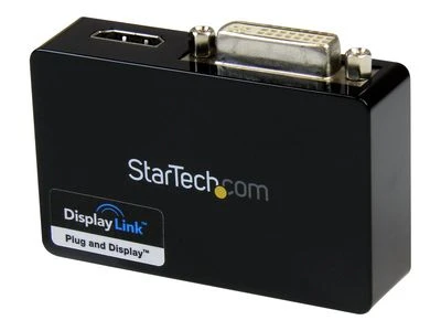 StarTech USB – HDMI – DVI stotis / replikatorius Juodas (USB32HDDVII)