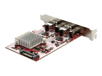„StarTech“ 4-PT USB PCI kortelė USB-C / USB-A 4-PT USB BKI USB-C / USB-A valdiklis
