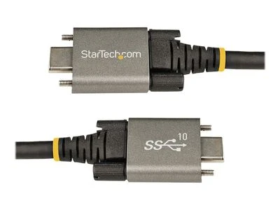 Kabelis USB StarTech USB-C - USB-C 0.5 m Pilka (USB31CCSLKV50CM)