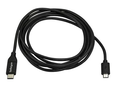 StarTech USB-C į MicroUSB laidas juodas