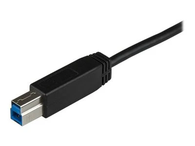 Kabelis USB StarTech USB-B - USB-C 1 m Juodas (USB31CB1M)