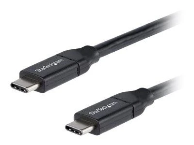 USB kabelis StarTech USB-C - USB-C 0,5 m Juodas (USB2C5C50CM)