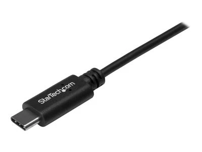 USB kabelis StarTech USB-A - USB-C 1 m Juodas (USB2AC1M)