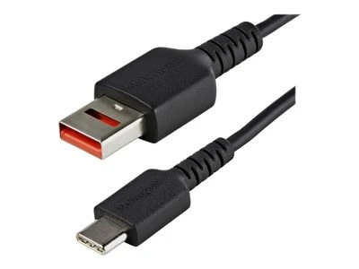 Kabelis USB StarTech USB-A - USB-C 1 m Juodas (USBSCHAC1M)