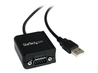 Kabelis USB StarTech USB-A - DB-9 2.5 m Juodas (ICUSB2321FIS)