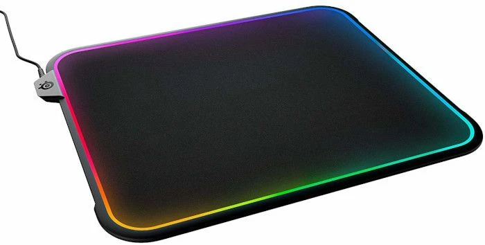 Medžiaginis pelės kilimėlis žaidimams SteelSeries QcK Prism Cloth RGB M